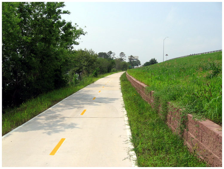 Goose Creek Trail close to SH146 and West Main street 