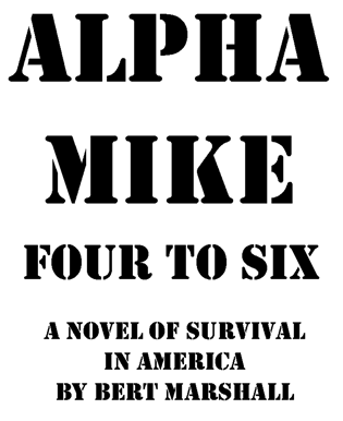 Alpha Mike Four to Six   A novel of the post-apolcalyptic United States by Bert Marshall