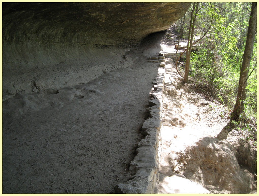 McKinney Falls State Park - the Rock Shelter Trail - the best trail in the park.