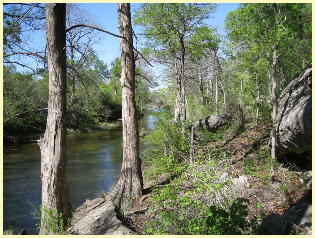 McKinney Falls State Park - the Rock Shelter Trail - the best trail in the park.