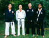 Bert Marshall, Master Conrad Pickens, Roland Carroll, & Lyonel Jagnanan...Baytown Karate School on Kilgore Road